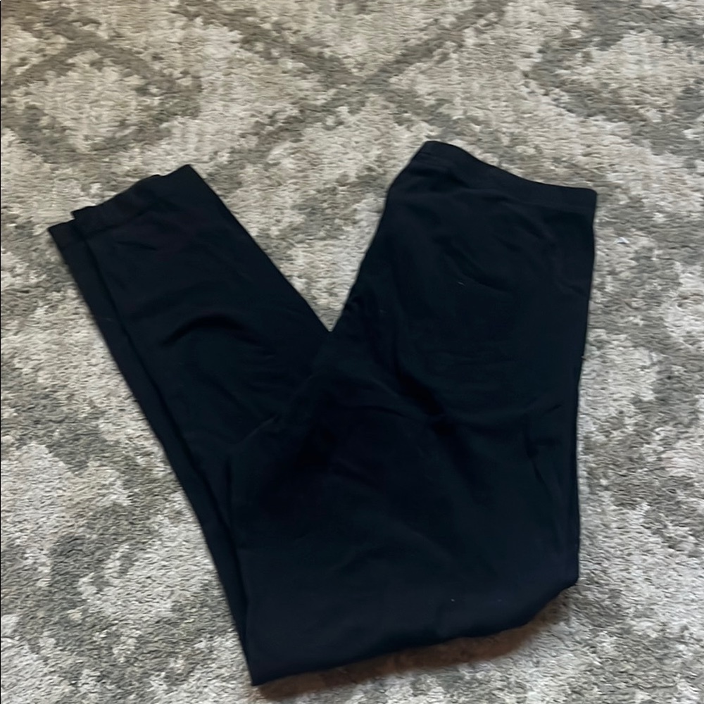 2 Pair Black Leggings